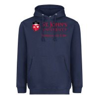 Navy saint john's university Heavyweight Hoodie - linhVisuals