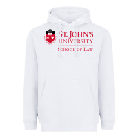 White saint john's university Heavyweight Hoodie - linhVisuals