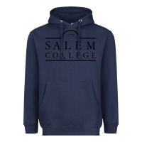 Navy salem college Heavyweight Hoodie - linhVisuals