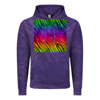 Cloud Purple colorful zebra seamless pattern Vintage Hoodie - BundleAndBundleShop