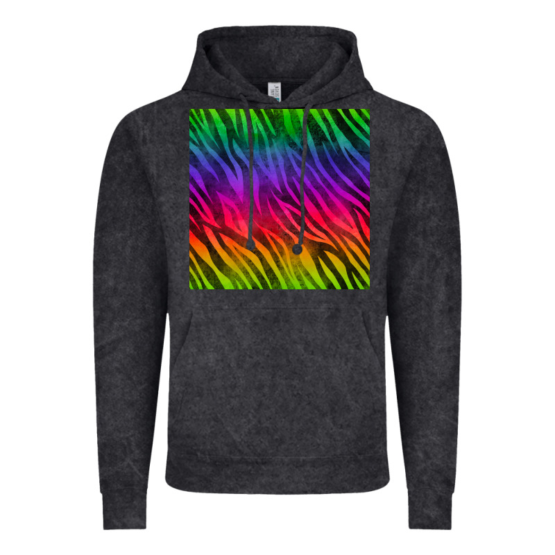 Colorful Zebra Seamless Pattern Vintage Hoodie by BundleAndBundleShop | Teevron