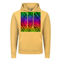Vintage Mustard colorful zebra seamless pattern Vintage Hoodie - BundleAndBundleShop