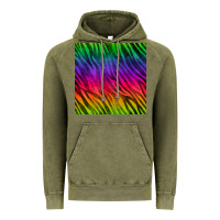 Vintage Olive colorful zebra seamless pattern Vintage Hoodie - BundleAndBundleShop
