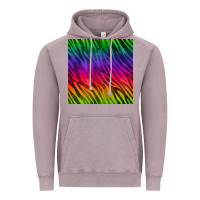 Vintage Zinc colorful zebra seamless pattern Vintage Hoodie - BundleAndBundleShop