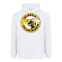 White the yellowjackets Heavyweight Hoodie - linhVisuals