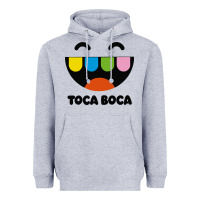 Heather Grey toca Heavyweight Hoodie - linhVisuals