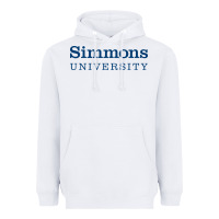 White simmons university Heavyweight Hoodie - linhVisuals