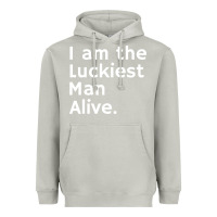Moon Dust luckiest man alive Heavyweight Hoodie - linhVisuals