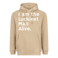 Mushroom luckiest man alive Heavyweight Hoodie - linhVisuals
