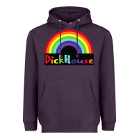 Plum dick house Heavyweight Hoodie - linhVisuals