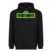 Black street smarts   john mulaney Heavyweight Hoodie - linhVisuals
