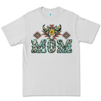 Dove Grey Mom with Cow skull Mother's Day Premium Tee - CowGirlArtShop
