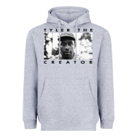 Heather Grey tyler the creator Heavyweight Hoodie - linhVisuals
