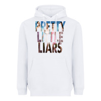 White pretty little liars Heavyweight Hoodie - linhVisuals