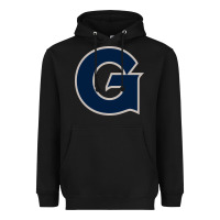 Black The georgetown hoyas Heavyweight Hoodie - linhVisuals