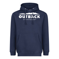 Navy Outback Steakhouse Heavyweight Hoodie - linhVisuals