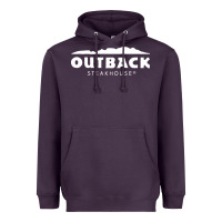 Plum Outback Steakhouse Heavyweight Hoodie - linhVisuals