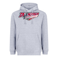 Heather Grey Talladega Superspeedway Heavyweight Hoodie - linhVisuals