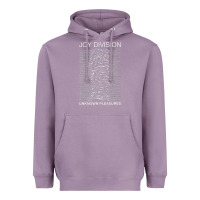 Lavender joy division Heavyweight Hoodie - linhVisuals
