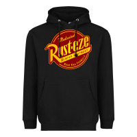 Black Rust Eze Heavyweight Hoodie - linhVisuals