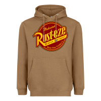 Toasted Coconut Rust Eze Heavyweight Hoodie - linhVisuals
