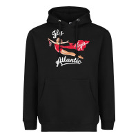 Black princess diana virgin atlantic fly atlantic Heavyweight Hoodie - linhVisuals