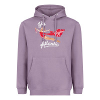 Lavender princess diana virgin atlantic fly atlantic Heavyweight Hoodie - linhVisuals