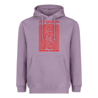 Lavender joy division Heavyweight Hoodie - linhVisuals