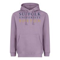 Lavender suffolk university Heavyweight Hoodie - linhVisuals
