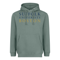 Sage suffolk university Heavyweight Hoodie - linhVisuals