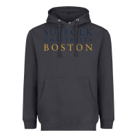 Smoke suffolk university Heavyweight Hoodie - linhVisuals