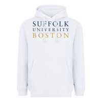 White suffolk university Heavyweight Hoodie - linhVisuals