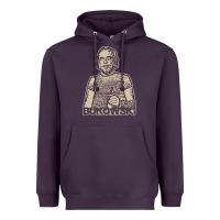 Plum vintage charles bukowski Heavyweight Hoodie - linhVisuals