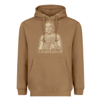Toasted Coconut vintage charles bukowski Heavyweight Hoodie - linhVisuals