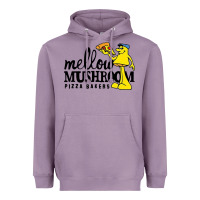 Lavender mellow mushroom Heavyweight Hoodie - linhVisuals
