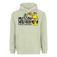 Matcha mellow mushroom Heavyweight Hoodie - linhVisuals
