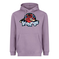 Lavender Ice-Hogs Heavyweight Hoodie - linhVisuals
