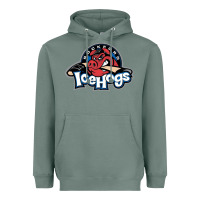 Sage Ice-Hogs Heavyweight Hoodie - linhVisuals