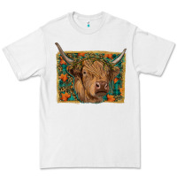 White highland cow fall Premium Tee - RanaPortraitStore