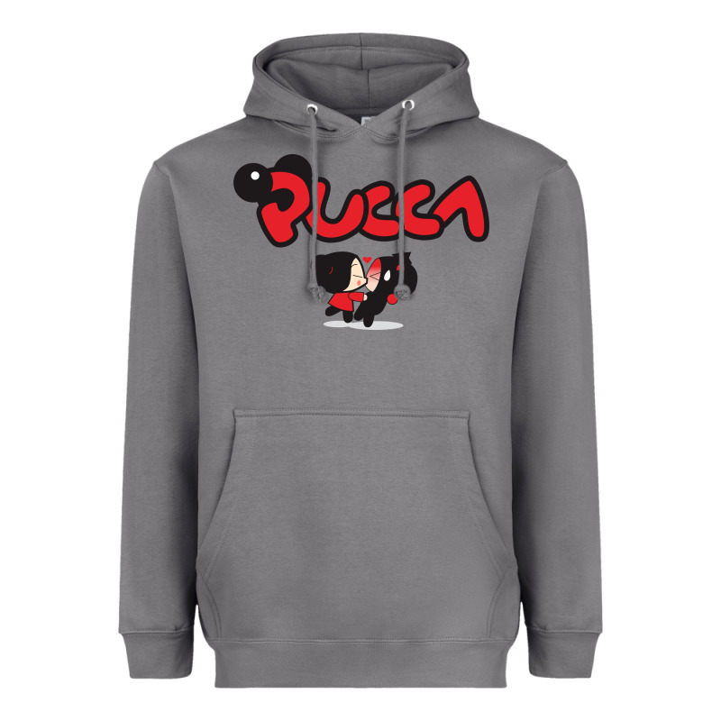 Pucca And Garu Heavyweight Hoodie by linhVisuals | Teevron