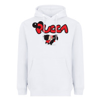 White pucca and garu Heavyweight Hoodie - linhVisuals