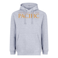 Heather Grey University of the Pacific Heavyweight Hoodie - linhVisuals