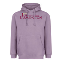 Lavender university of maine at farmington Heavyweight Hoodie - linhVisuals
