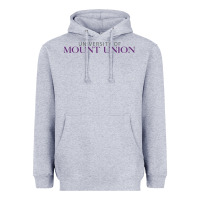 Heather Grey university of mount union Heavyweight Hoodie - linhVisuals