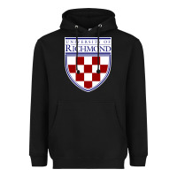 Black University of Richmond Heavyweight Hoodie - linhVisuals