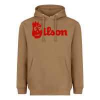 Toasted Coconut wilson the volleyball from castaway Heavyweight Hoodie - linhVisuals