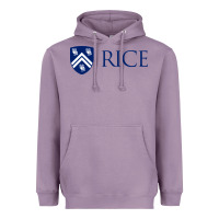 Lavender Rice University Heavyweight Hoodie - linhVisuals
