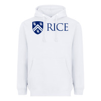 White Rice University Heavyweight Hoodie - linhVisuals