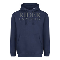 Navy Rider University Heavyweight Hoodie - linhVisuals