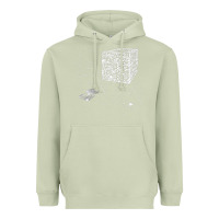 Matcha qr code cube we are the borg Heavyweight Hoodie - linhVisuals